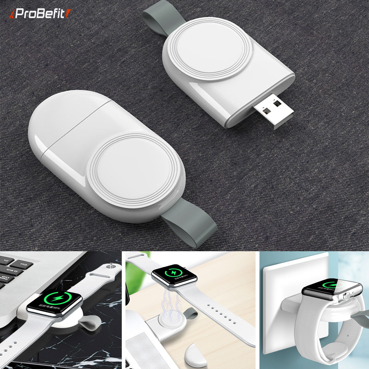 USB C Portable Wireless Charger for IWatch