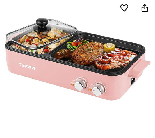 Hot Pot with Grill for Steak